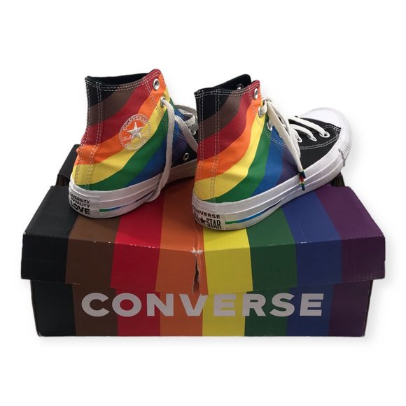 Converse Chuck Taylor All Star Mens 4 Wmns 6 Rainbow Pride Limited Edition - Picture 3 of 13